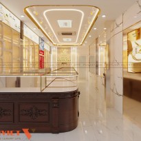 Thiết kế tiệm vàng Nguyên Thủy tại Hải Phòng 